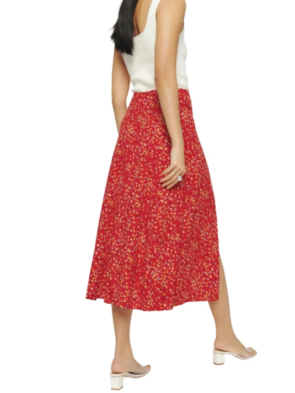 NEW Reformation Zoe Skirt Baila 12